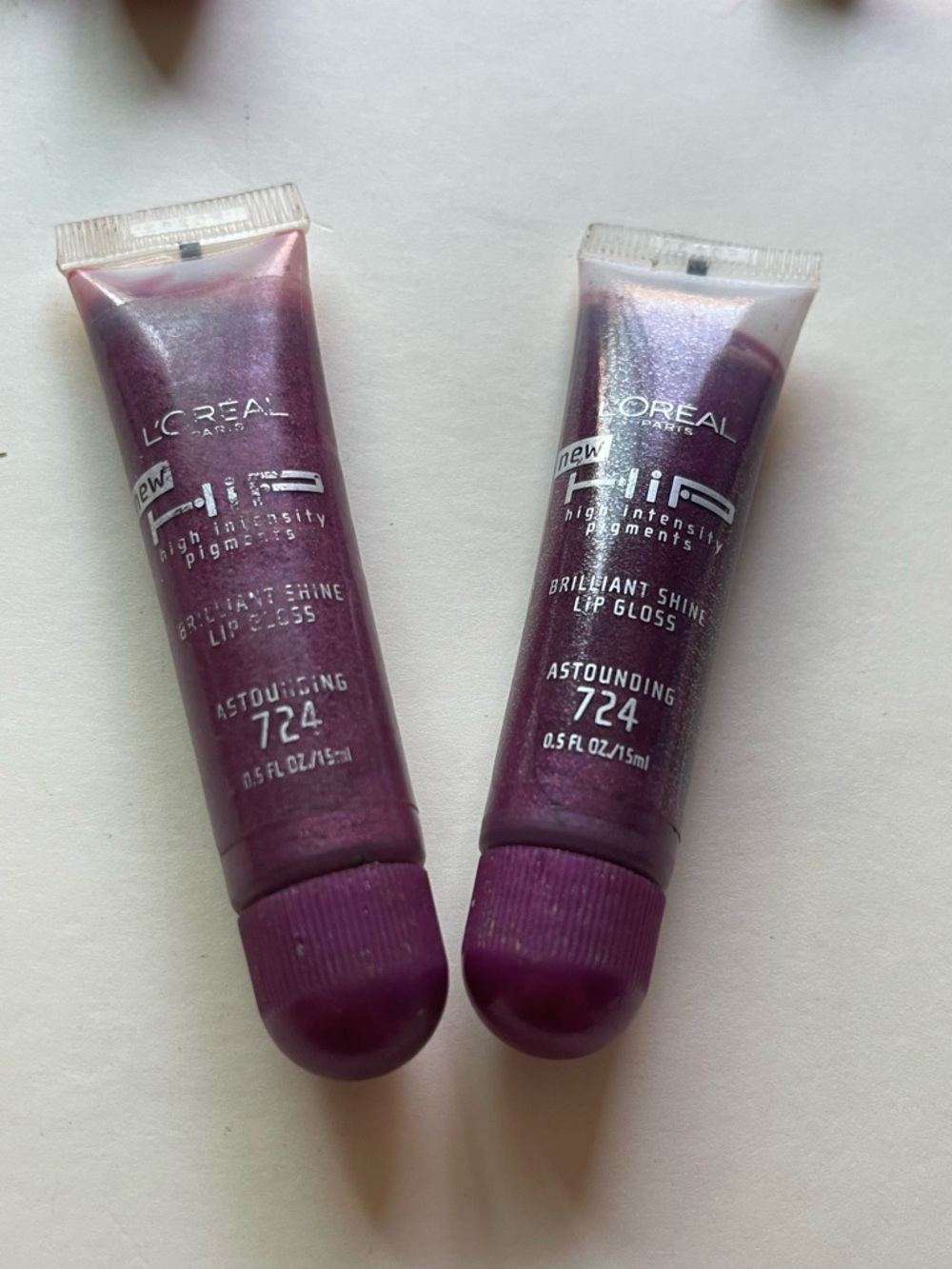 L'OREAL HIP High Intensity Pigments Brilliant Shine Lip Gloss #724 ASTOUNDING